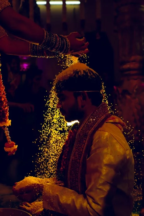 Traditional Tamil wedding photography in Thirukadaiyur